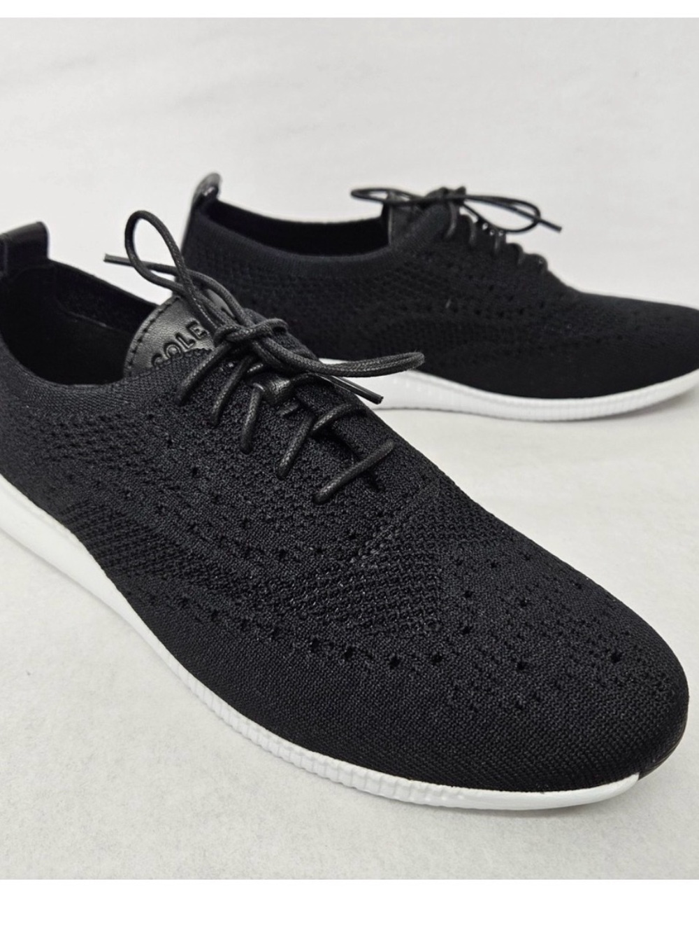 Cole Haan Grand.ØS knit sneakers Lightweight Knit Lace-Up Sneakers - Black 8.5M